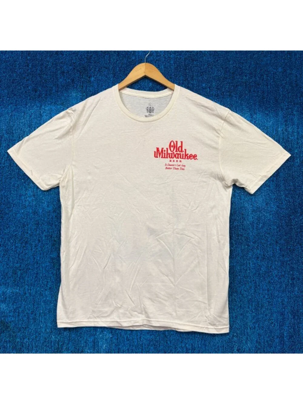 Old Milwaukee It Doesnt Get Any Better Than This Beer Tee L